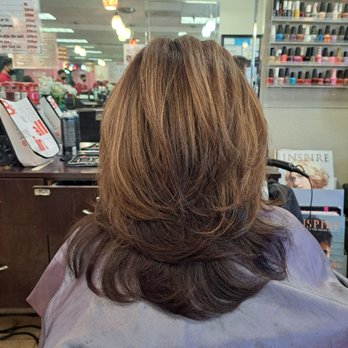 i Salon - $50 for cut, root touch up, and toner - Hair Salons Near Me - Westminster, California
