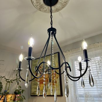 Sting Ray Electric - Chandelier installation. - Electricians Near Me Sting Ray Electric - Chandelier installation. - Electricians Near Me