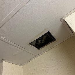 Above toilet Above toilet
