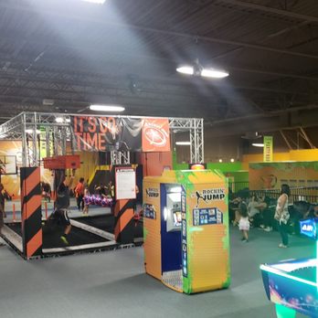 Rockin Jump El Paso - The view from one of the corners - Trampoline Parks Near Me - El Paso, Texas Rockin Jump El Paso - The view from one of the corners - Trampoline Parks Near Me - El Paso, Texas