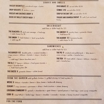 Cotton - Menu. Look at the cool selection. - Southern Near Me - Monroe, Louisiana