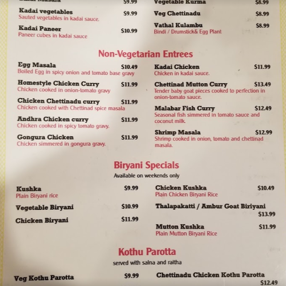 Amma's Kitchen - Indian Near Me - Edison, New Jersey