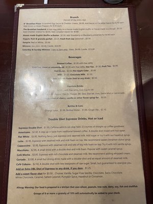 Menu photo 2 Redpoint Inn Restaurant Jasper, TN