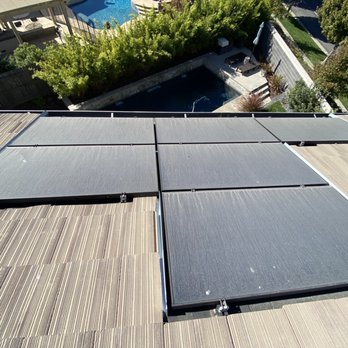 Primetime Cleaning Services - Before, dirty solar panels - Gutter Services Near Me