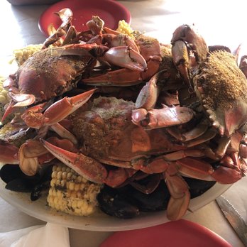 Crab Corner - Sampler Platter with extra blue crabs - Seafood Near Me - Las Vegas, Nevada