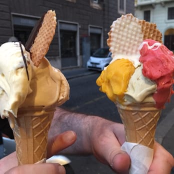 Come Il Latte - Pistachio, strawberry, and mango. Heaven! - Gelato Near Me - Rome, RM