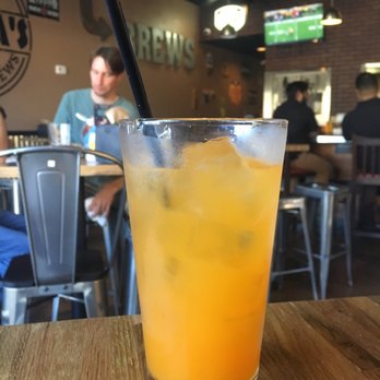 Bubba’s Bones & Brews - Crafted Mango Lemonade -- Highly recommend it! - Gastropubs Near Me - Cathedral City, California