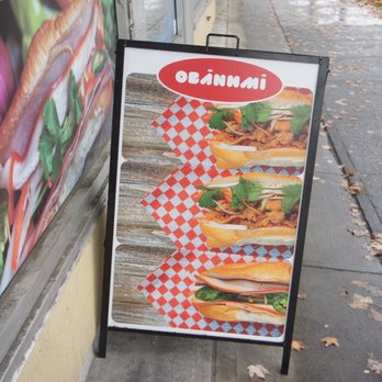 Obanhmi - Sign - Sandwiches Near Me - Vancouver, British Columbia