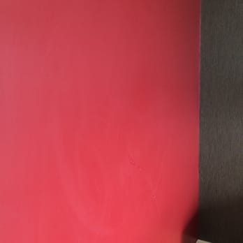 Crowne Plaza - The stained wall next to our bed. Looks like they cleaned it in a pentagram shape?? Paint chipped around corners. - Venues & Event Spaces Near Me - Montreal, Quebec