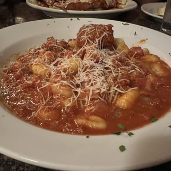 Al Dente Restaurant - Amatriciana With gnocchi - Italian Near Me - Boston, Massachusetts Al Dente Restaurant - Amatriciana With gnocchi - Italian Near Me - Boston, Massachusetts