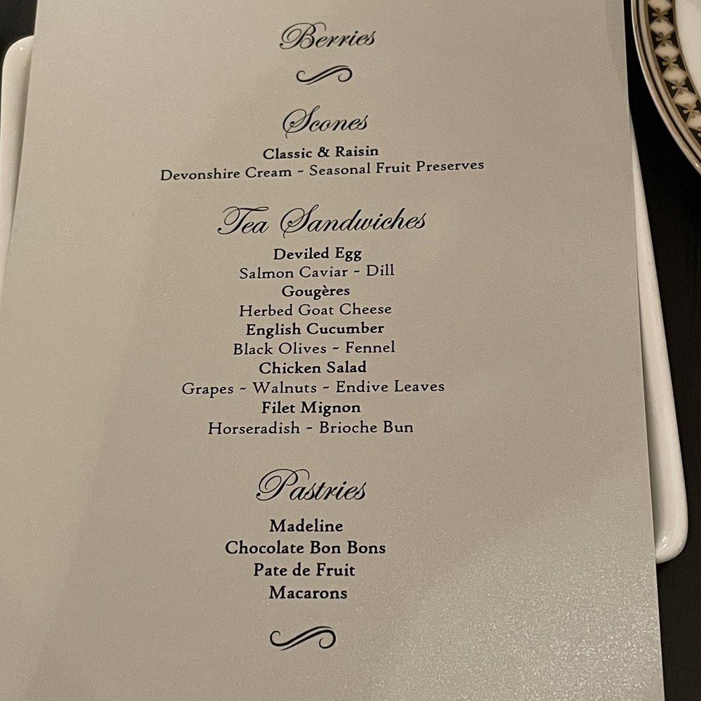 Fairmont Olympic Hotel, Seattle - Menu - Hotels Near Me - Seattle, Washington