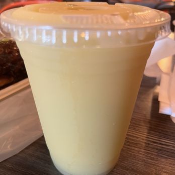 Honu Hawaiian BBQ - Dole Pineapple Coconut Slushy (16 fl oz) - Hawaiian Near Me - Rowland Heights, California Honu Hawaiian BBQ - Dole Pineapple Coconut Slushy (16 fl oz) - Hawaiian Near Me - Rowland Heights, California