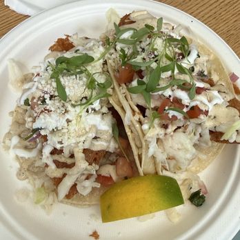 Pier 101 Seafood - Cabo tacos- so yummy, huge portion, ate it with a side of delicious clam chowder - Seafood Near Me - Grover Beach, California Pier 101 Seafood - Cabo tacos- so yummy, huge portion, ate it with a side of delicious clam chowder - Seafood Near Me - Grover Beach, California