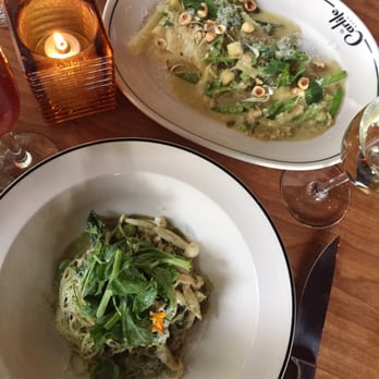 The Carlile Room - SRW orders of the pasta sheets and spaghetti - New American Near Me - Seattle, Washington