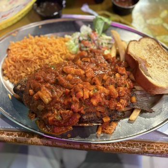 Frida’s little Mexico Restaurant - Fried fish with shrimp and octopus - Mexican Near Me - Spring Lake Park, Minnesota Frida’s little Mexico Restaurant - Fried fish with shrimp and octopus - Mexican Near Me - Spring Lake Park, Minnesota