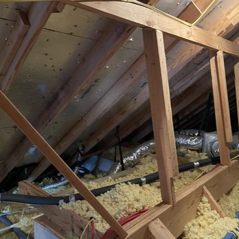 RnT Contractors - the attic of a home under construction - General Contractors Near Me