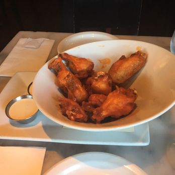 Lucca Bar & Grill - Happy hour wings for $6.50. So good!!! - New American Near Me - Benicia, California