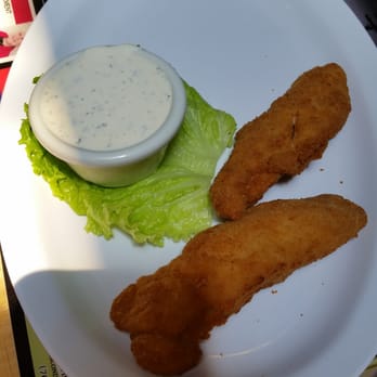 Curbside Cafe - Kids menu chicken strips for 5 bucks, no sides. - Breakfast & Brunch Near Me - Vista, California