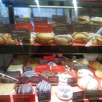 Starbucks - They've got some interesting new pastry case items including mini bagels and sous vide mini egg souffles. - Coffee & Tea Near Me - Kalamazoo, Michigan Starbucks - They've got some interesting new pastry case items including mini bagels and sous vide mini egg souffles. - Coffee & Tea Near Me - Kalamazoo, Michigan