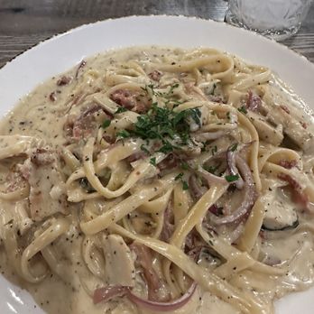 Mamma Mia - Mia's Fettuccine with chicken - Italian Near Me - Riverside, California Mamma Mia - Mia's Fettuccine with chicken - Italian Near Me - Riverside, California