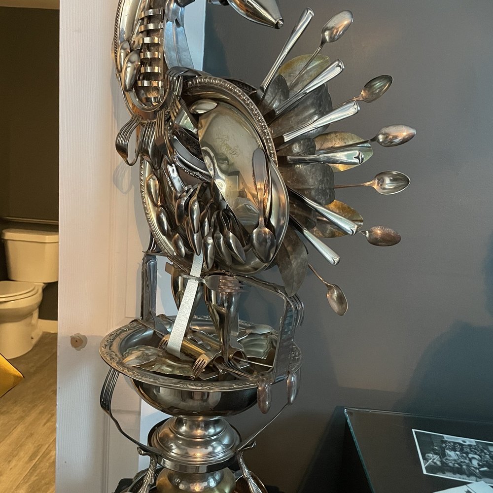 Dunns Josephine Hotel - a clock made out of spoons - Hotels Near Me - Miami, Florida Dunns Josephine Hotel - a clock made out of spoons - Hotels Near Me - Miami, Florida