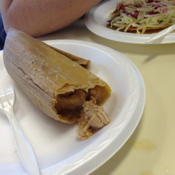 TacoSon - Chicken tamale wrapped up - Mexican Near Me - Tampa, Florida
