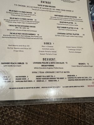 Menu photo 7 Willie Mae’s NOLA New Orleans, LA Menu photo 7 Willie Mae’s NOLA New Orleans, LA