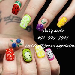 Savvy Nails & Spa - Fruit nails