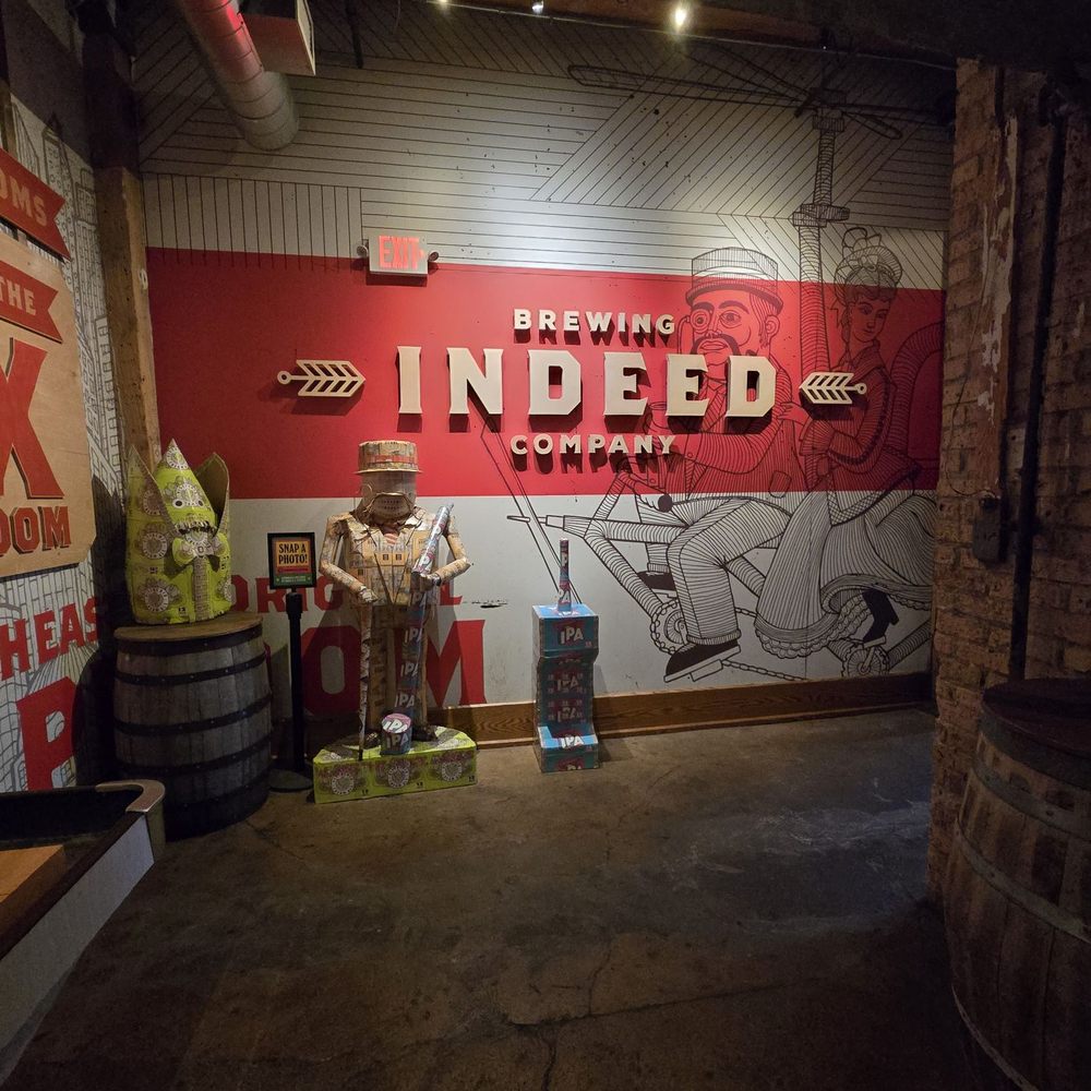 Indeed Brewing - Their sign in the hallway - Breweries Near Me - Minneapolis, Minnesota Indeed Brewing - Their sign in the hallway - Breweries Near Me - Minneapolis, Minnesota