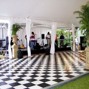 Handy-Man Rentals - 20x20 Black and White dance floor, or white dance floor. Portable stage, and high peak tent with tent drapes - Party Equipment Rentals Near Me - Corinth, Mississippi Handy-Man Rentals - 20x20 Black and White dance floor, or white dance floor. Portable stage, and high peak tent with tent drapes - Party Equipment Rentals Near Me - Corinth, Mississippi