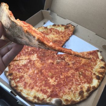 Johnny's Pizzeria - Great crisp on entire undercarriage. Crunch on every bite. Plain cheese. - Pizza Near Me - Mount Vernon, New York