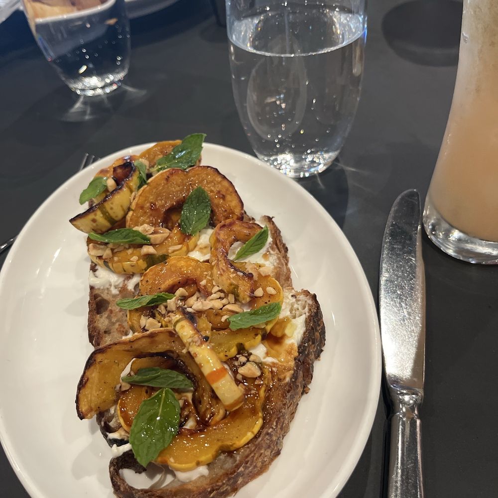 Fanny's - Squash and goat cheese tartine - Cocktail Bars Near Me - Los Angeles, California