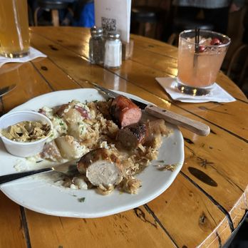 Quivey's Grove - I had the Lodi sausage sampler and the holiday sangria. - New American Near Me - Fitchburg, Wisconsin