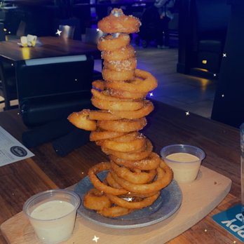 Yard House - Onion Ring Tower! :) - New American Near Me - Sacramento, California Yard House - Onion Ring Tower! :) - New American Near Me - Sacramento, California