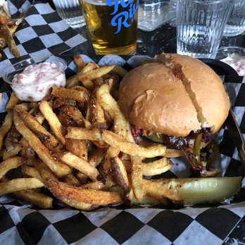 Stray Dog - BBQ vegan burger - New American Near Me - Minneapolis, Minnesota