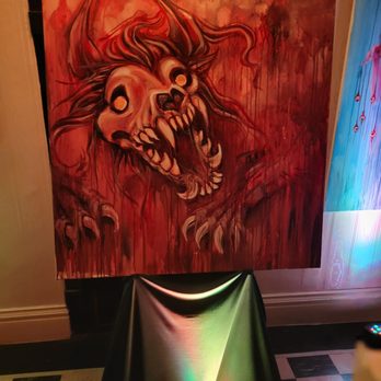 House of Spirits - a painting of a demonic face - Haunted Houses Near Me - Seattle, Washington House of Spirits - a painting of a demonic face - Haunted Houses Near Me - Seattle, Washington