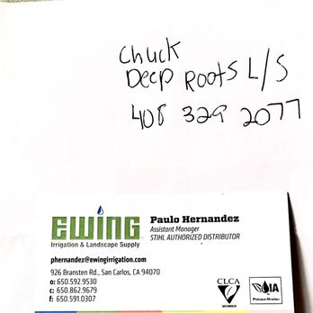 Deep Roots Landscape Construction & Design - Shout Out to EWING for the Excellent referral. - Landscaping Near Me Deep Roots Landscape Construction & Design - Shout Out to EWING for the Excellent referral. - Landscaping Near Me
