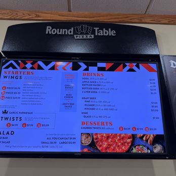 Round Table Pizza - Menu - Pizza Near Me - Jurupa Valley, California Round Table Pizza - Menu - Pizza Near Me - Jurupa Valley, California