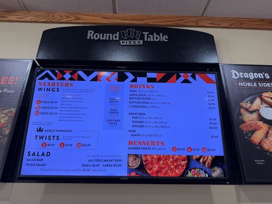 Menu photo 3 Round Table Pizza Jurupa Valley, CA Menu photo 3 Round Table Pizza Jurupa Valley, CA