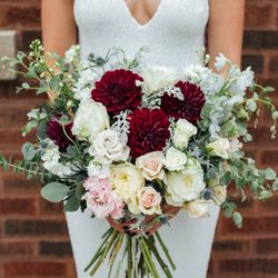 Hearts & Flowers - Wedding bouquet 7-14-18
