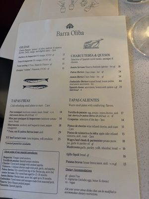 Menu photo 1 Barra Oliba San Diego, CA Menu photo 1 Barra Oliba San Diego, CA