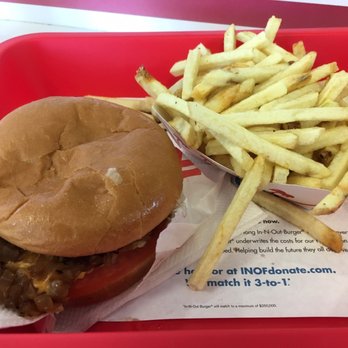 In-N-Out Burger - Cheese burger with grilled onions - Fast Food Near Me - Gilbert, Arizona In-N-Out Burger - Cheese burger with grilled onions - Fast Food Near Me - Gilbert, Arizona