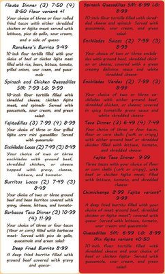 Menu photo 3 El Ranchero Mexican Restaurant Orange, TX Menu photo 3 El Ranchero Mexican Restaurant Orange, TX