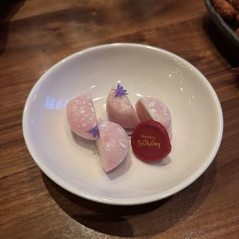 Junto - Strawberry Mochi - Sushi Bars Near Me - Bentonville, Arkansas Junto - Strawberry Mochi - Sushi Bars Near Me - Bentonville, Arkansas