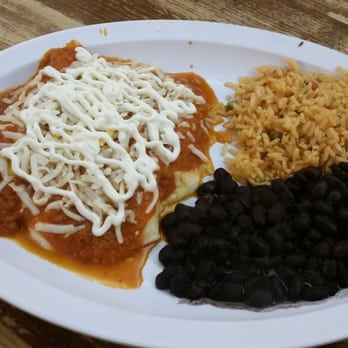 Viva Burrito - Cheese enchiladas plate - Mexican Near Me - Boston, Massachusetts