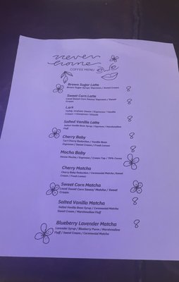 Menu photo 1 Never Home Indianapolis, IN Menu photo 1 Never Home Indianapolis, IN