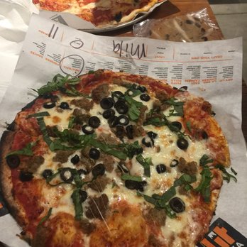 LIT Pizza - Prairieville - My meatball pizza woth extras - black olives and basil! - Pizza Near Me - Gonzales, Louisiana
