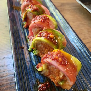 Union - Mango maguro- fresh and nice spicy kick at the end - Japanese Near Me - Chicago, Illinois Union - Mango maguro- fresh and nice spicy kick at the end - Japanese Near Me - Chicago, Illinois