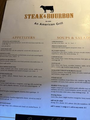 Menu photo 4 Steak & Bourbon Louisville, KY Menu photo 4 Steak & Bourbon Louisville, KY