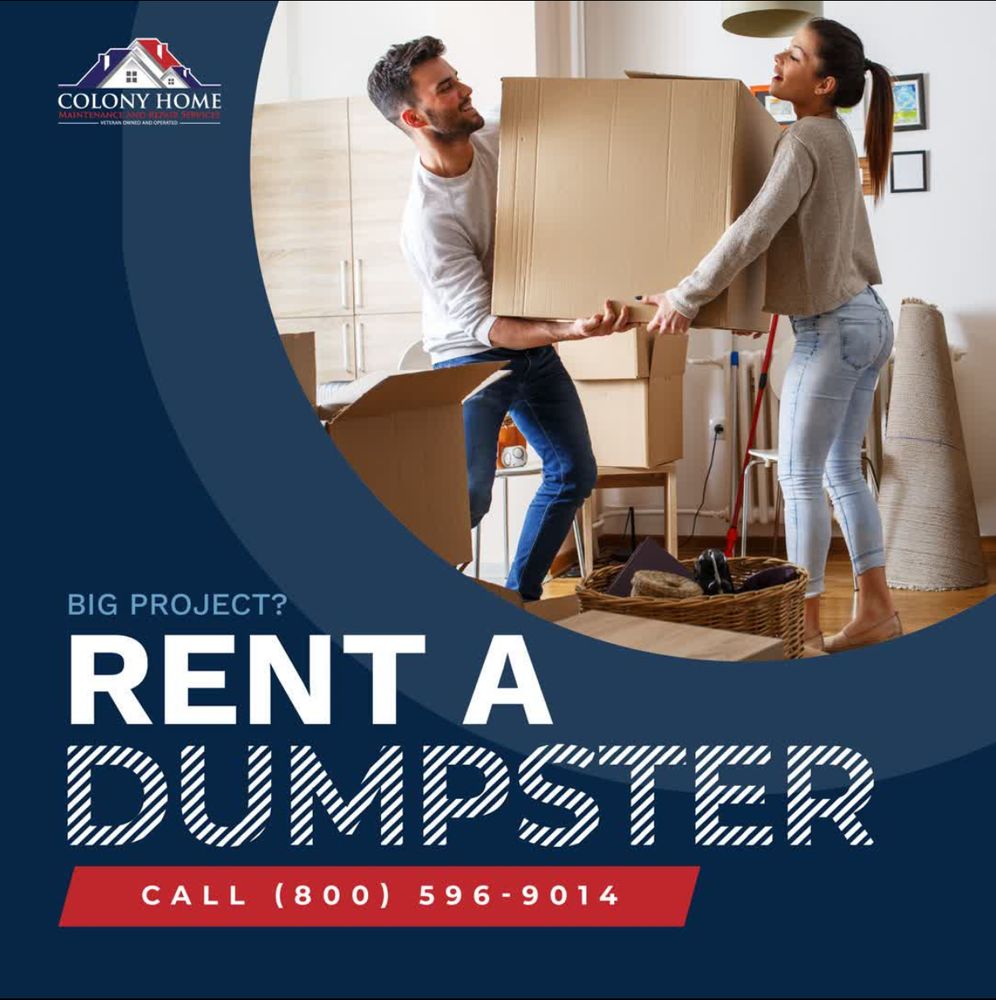 COLONY HOME DUMPSTERS Updated May 2024 37 Photos 611 County Rd